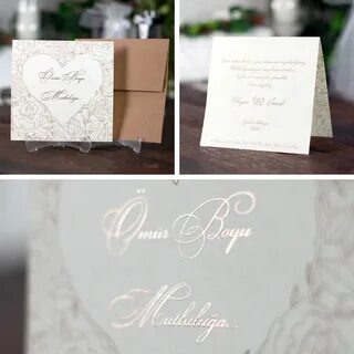 gasogas Dügün Davetiye Hochzeitskarten Einladung zur Hochzei