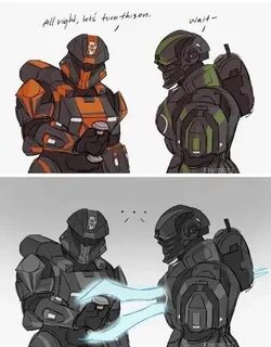 Felix and Locus Red vs blue, Halo funny, Rwby