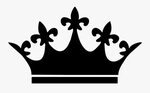 Tiara Crown Clip Art - Princess Crown Png Black , Free Trans