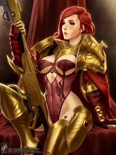 Female Custodes Warhammer 40,000 Warhammer, Warhammer art, M