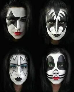 Пин на доске Girls' in KISS makeup