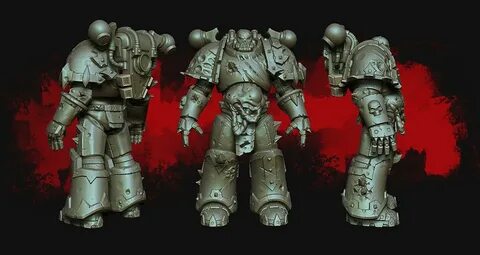 OMNOM! Warhammer, 3d art, Character design