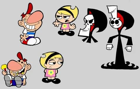 Billy and Mandy by kuro-risu The grim, Drawings, Character