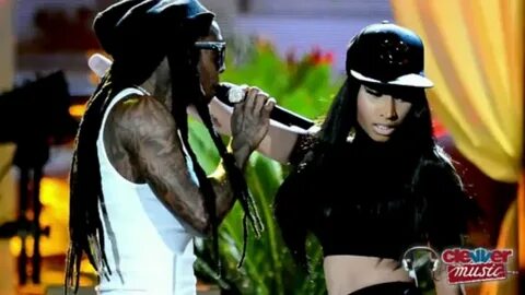 Nicki Minaj & Lil Wayne Twerk Lap Dance "High School" Perfor