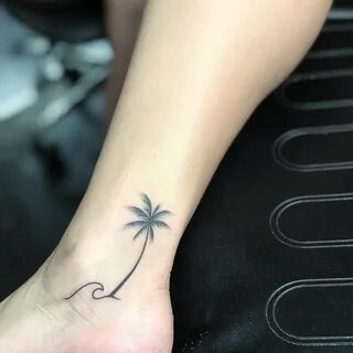 Resultado de imagen de wave and palm tree tattoo Tree tattoo