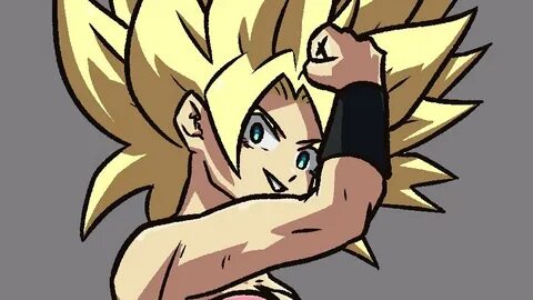 FTW Arts в Твиттере: "Caulifla is fun to draw.