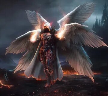 Скачать обои крылья, ангел, dark, броня, armor, wings, angel