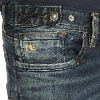 Серо-синие выбеленные джинсы LOCKSTAR AGED PME Legend PTR196