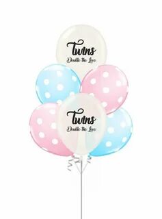 Twins Gender Reveal Ideas Decorations, Twins Gender Reveal B