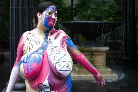 Outdoor Nude Body Paint - Photo #49