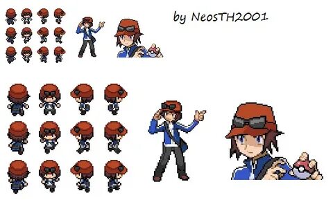 X And Y Trainer Sprite By Tebited15 On Deviantart - Madrevie