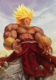 Broly.. SSJ DBZ Dragon ball super manga, Anime dragon ball, 