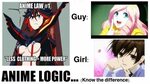 Funny Weird Anime Logic That Doesn't Make Sense 😁 😁 😁 - YouT