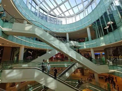 Новый торгово-развлекательный комплекс "Каширская плаза" отк