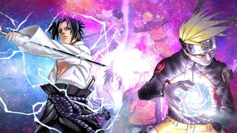 Naruto Vs Sasuke Final Battle Wallpaper posted by Zoey Simps