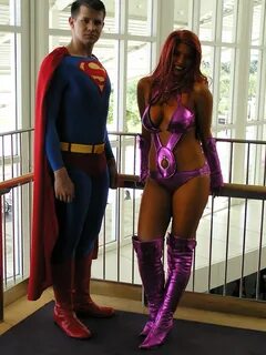 Starfire and Superman Margie as Starfire. There are some p. 