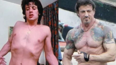Sylvester Stallone From 1 To 70 Year Old Sylvester Stallone 
