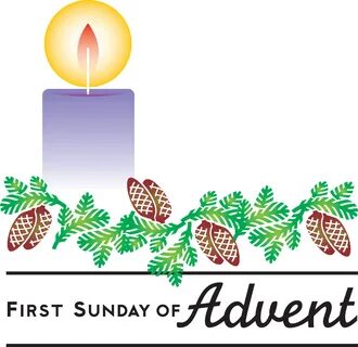 Clipart of the First Sunday Of Advent free image download