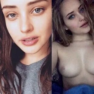 Katherine Langford Nude Topless Selfie