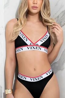 Vixen Icon Bralette in Black VIXEN - Vixen Brand