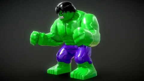 LEGO - Hulk - Buy Royalty Free 3D model by Vincent Yanez (@v