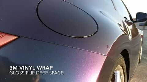 BRAND NEW VINYL WRAP!!! 3M Gloss Flip Deep Space - YouTube