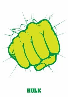 Hulk Fist Vector at GetDrawings Free download