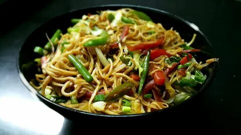 Veg Chow Mein Recipe - Vegetable Chow Mein - Veg Hakka Noodl