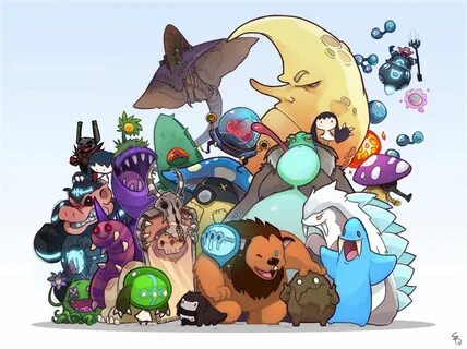 Starbound - My fellow monsters. by Endling on deviantART Cha