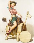 Pin-up girls from years gone by