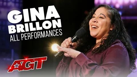 Gina Brillon FINALIST ALL Performances America's Got Talent 