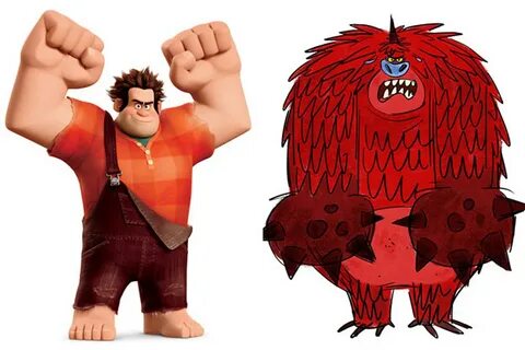 Early Movie Concept Art: 'Wreck-It Ralph’s' Monstrous Concep