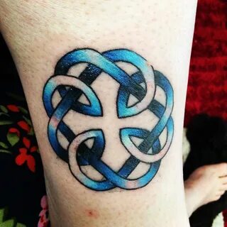I got it! My tattoo in memorial of my Dad. The celtic knot/s