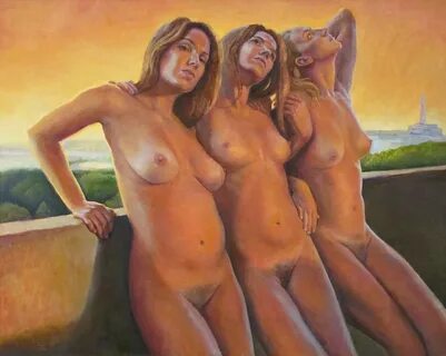 Рисованные голые женщины (63 фото)
