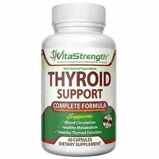 Vitastrength Premium Thyroid Support Complete Formula to Hel