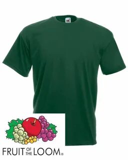 Men's Clothing 1 or 5 Pack Fruit Of The Loom Plain T Shirt C