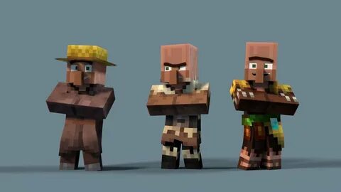 Minecraft Rig Tutorial: Changing 1.14 Villager and Character