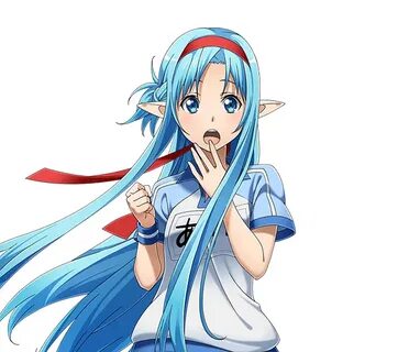 1girl asuna(sao-alo) blue_eyes blue_hair character_name cove