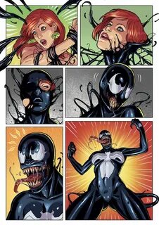 She Venom Transformation - Commission by Messier61 venom Per