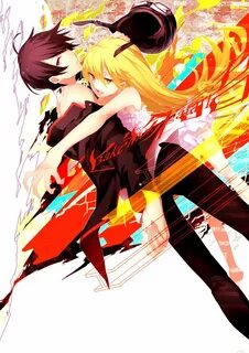 Araragi & Shinobu Monogatari Series Anime, Anime images, Ani