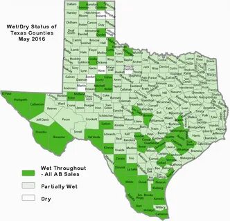 Map Of Dry Counties In Texas Dry Counties In Texas Map Busin