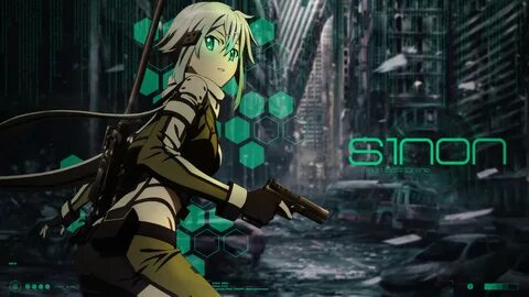 Sword Art Online Sinon - Desktop Wallpaper by Trinexz on Dev