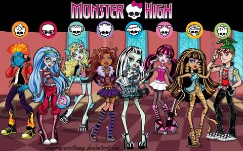 Absolutely loves these dolls Monster high characters, Monste