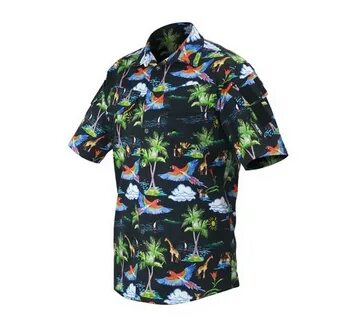 Рубашка Hawaii (цвет Santa Muerte) Цена 40.. ВКонтакте