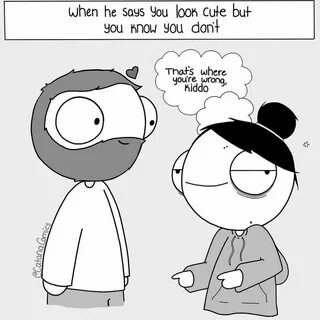 HAHAHAHAHAHAHAHAHA! Cute couple comics, Catana comics, Relat