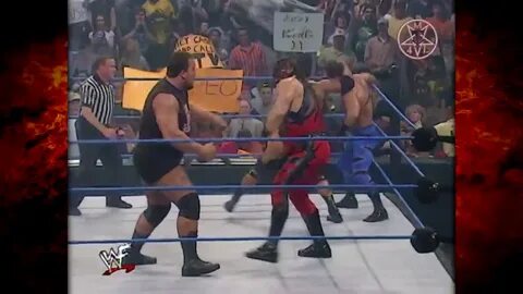 👍 The Rock Kane vs Shane McMahon Big Show Chris Benoit 3 on 