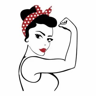 Rosie the Riveter Digital SVG Bundle Etsy Rosie the riveter,