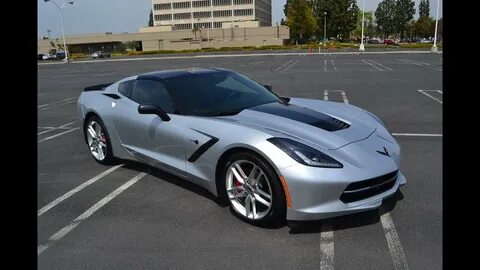 SOLD 2015 Blade Silver Metallic Corvette Coupe for sale by C