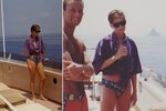 Princess Diana flashes a cheeky grin in rare bikini photos