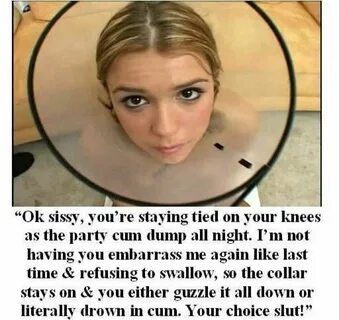 Cum dump tg caps